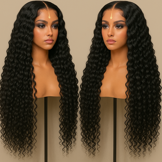 Deep Wave 100% human hair wig