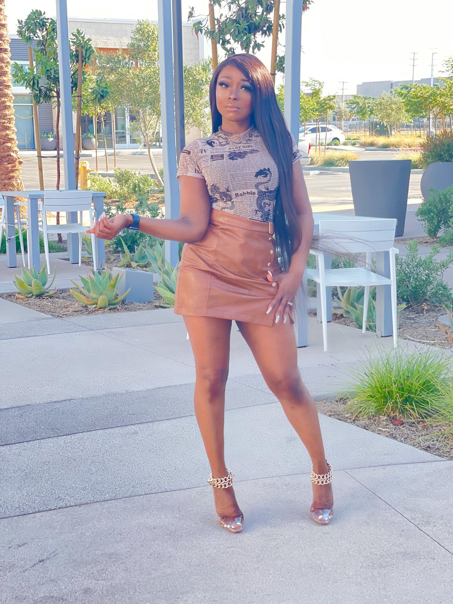 100% straight human hair wig