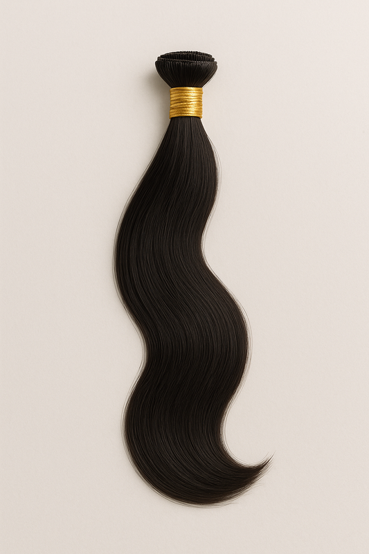 Cambodian human hair extensions